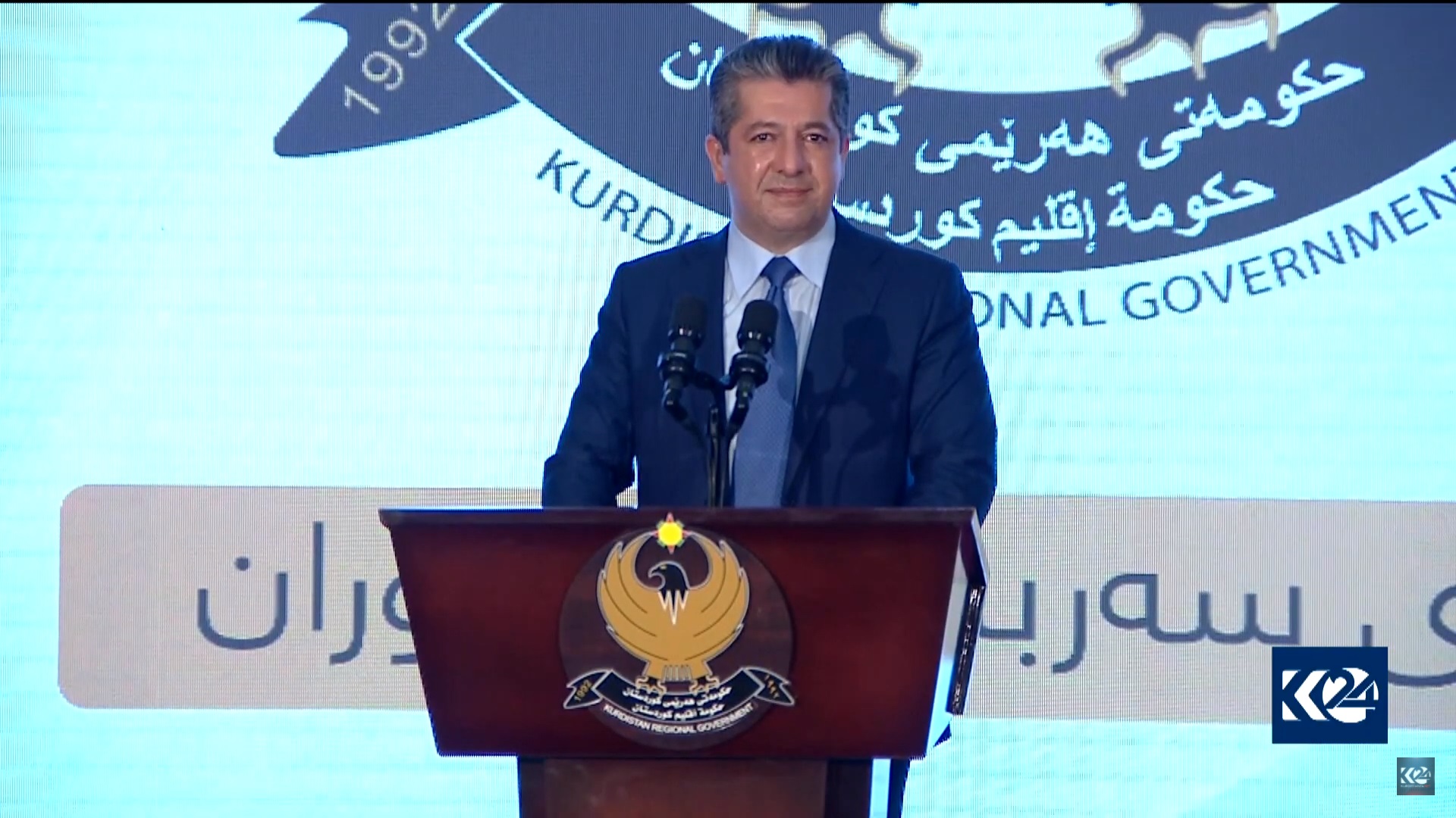 رئيس حكومة اقليم كوردستان مسرور بارزاني